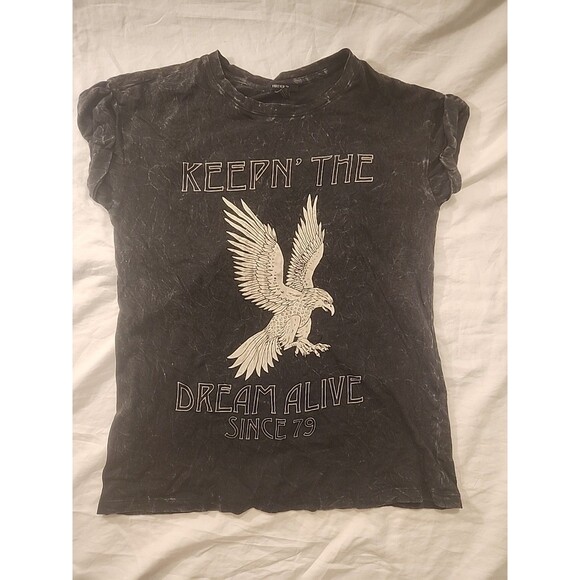 FOREVER 21 "Keepn' The Dream Alive" T-Shirt. Size Small - Picture 1 of 5
